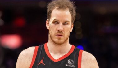 Jakob Poeltl is an awkward fit for the Toronto Raptors — in their books and on the floor