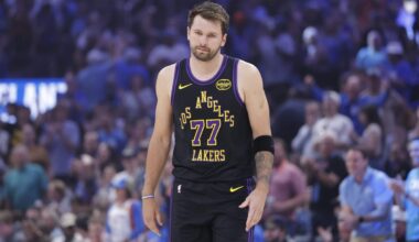Luka Dončić injures hamstring during Lakers game vs. Thunder