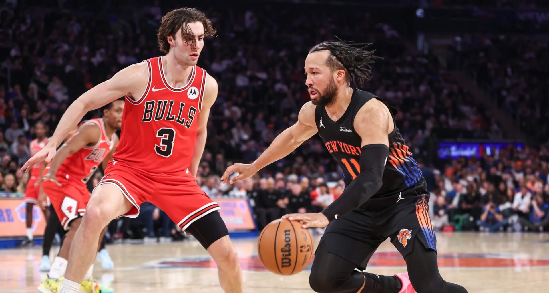 Jalen Brunson Suits Up In Ultra-Rare Kobe 5 At MSG