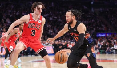 Jalen Brunson Suits Up In Ultra-Rare Kobe 5 At MSG