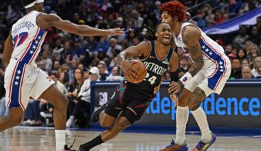 Pistons clinch No. 1 seed in East for first time since 2007 in win over 76ers