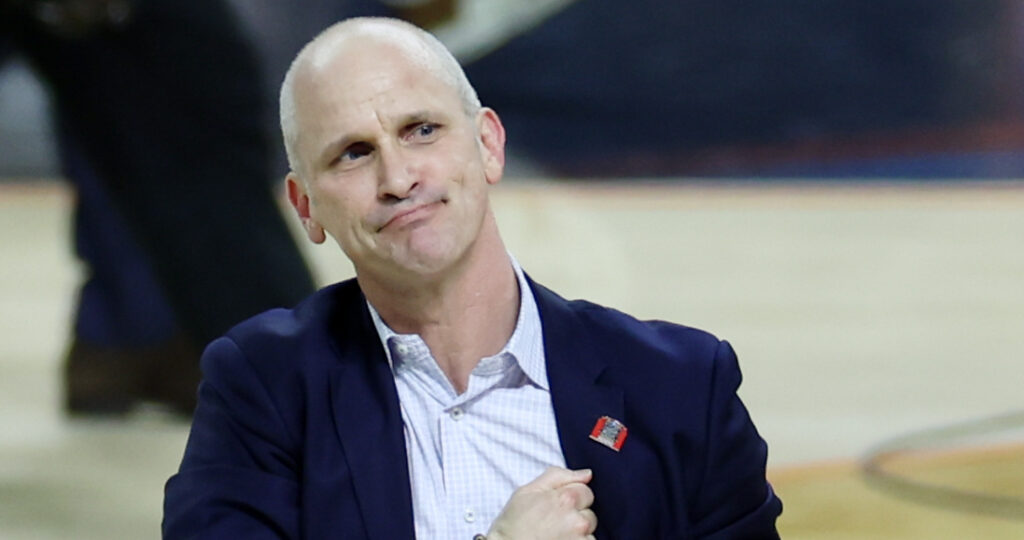 UConn Basketball HC Dan Hurley versus Illinois - NCAA Tournament 2026