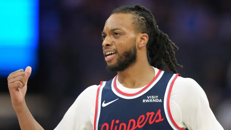 Clippers predicted to land 6'6" 17.9 PPG March Madness hero in 2026 NBA Mock Draft, create star backcourt with Darius Garland image