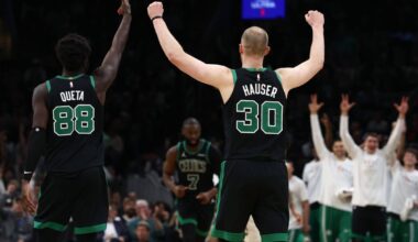 Celtics tie NBA record for most made 3s in a game for second time in 2 seasons
