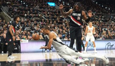 Victor Wembanyama diagnosed with concussion after slamming face on floor in Game 2