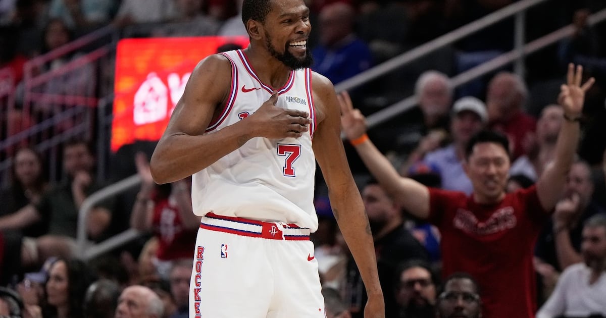 Kevin Durant returns to playoffs, leading Houston Rockets into clash with Los Angeles Lakers
