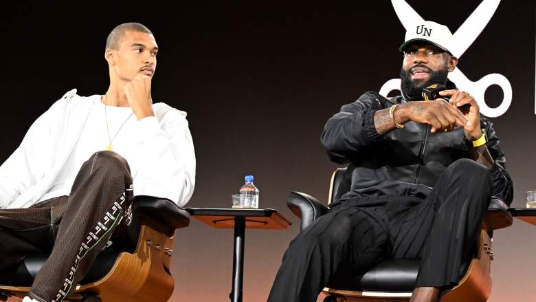 Victor Wembanyama and LeBron James