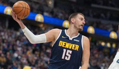 Jokic to start for Nuggets versus Spurs to quality for award eligibility while Wemby sits