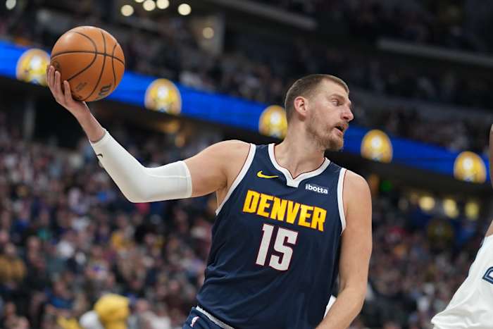 Jokic to start for Nuggets versus Spurs to quality for award eligibility while Wemby sits