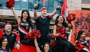 Here’s a Clip-and-Save Chart to Help You Figure Out Which Dancers Are Performing at Portland Trail Blazer Games