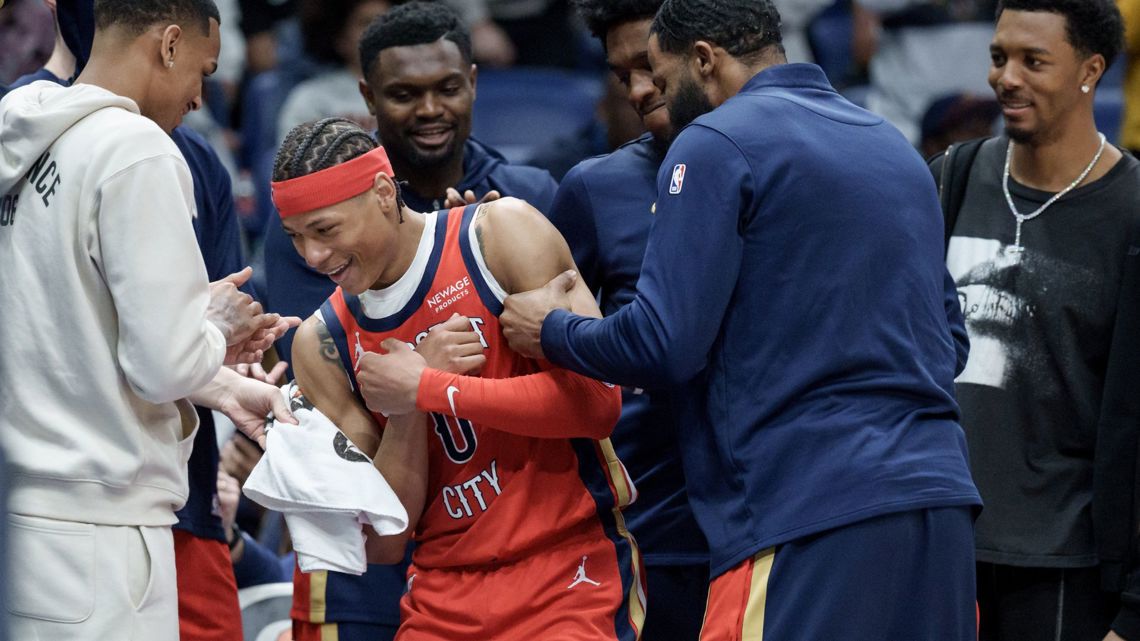 Jeremiah Fears sets Pels record in home finale win against Utah Jazz