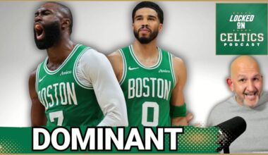 Boston Celtics DOMINATE Miami Heat behind Jayson Tatum's Triple-Double, Jaylen Brown's 43