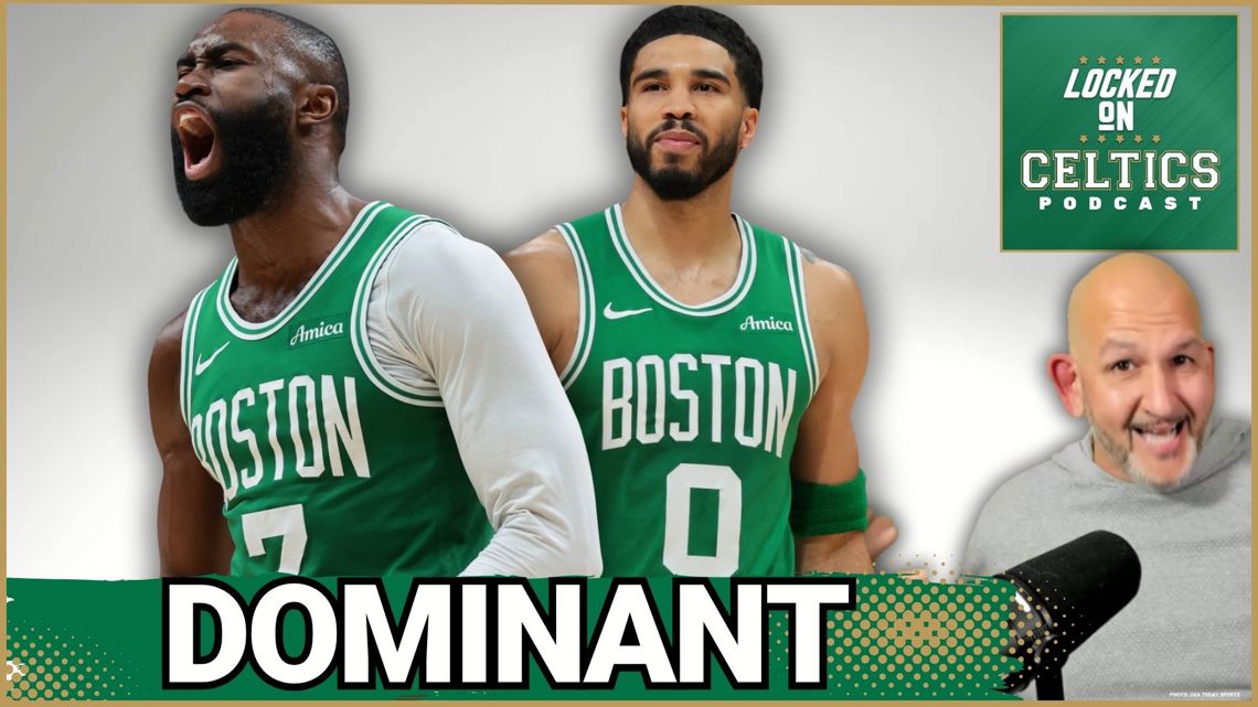 Boston Celtics DOMINATE Miami Heat behind Jayson Tatum's Triple-Double, Jaylen Brown's 43