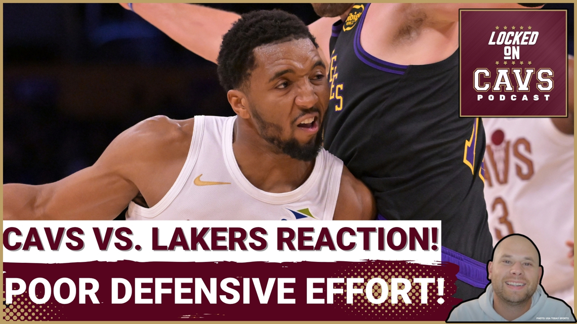 REACTION: Cleveland Cavaliers CRUSHED By Luka Doncic & Los Angeles Lakers! | Where is the Defense?!
