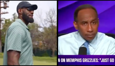 Stephen A Smith bizarrely slams LeBron James for Memphis joke