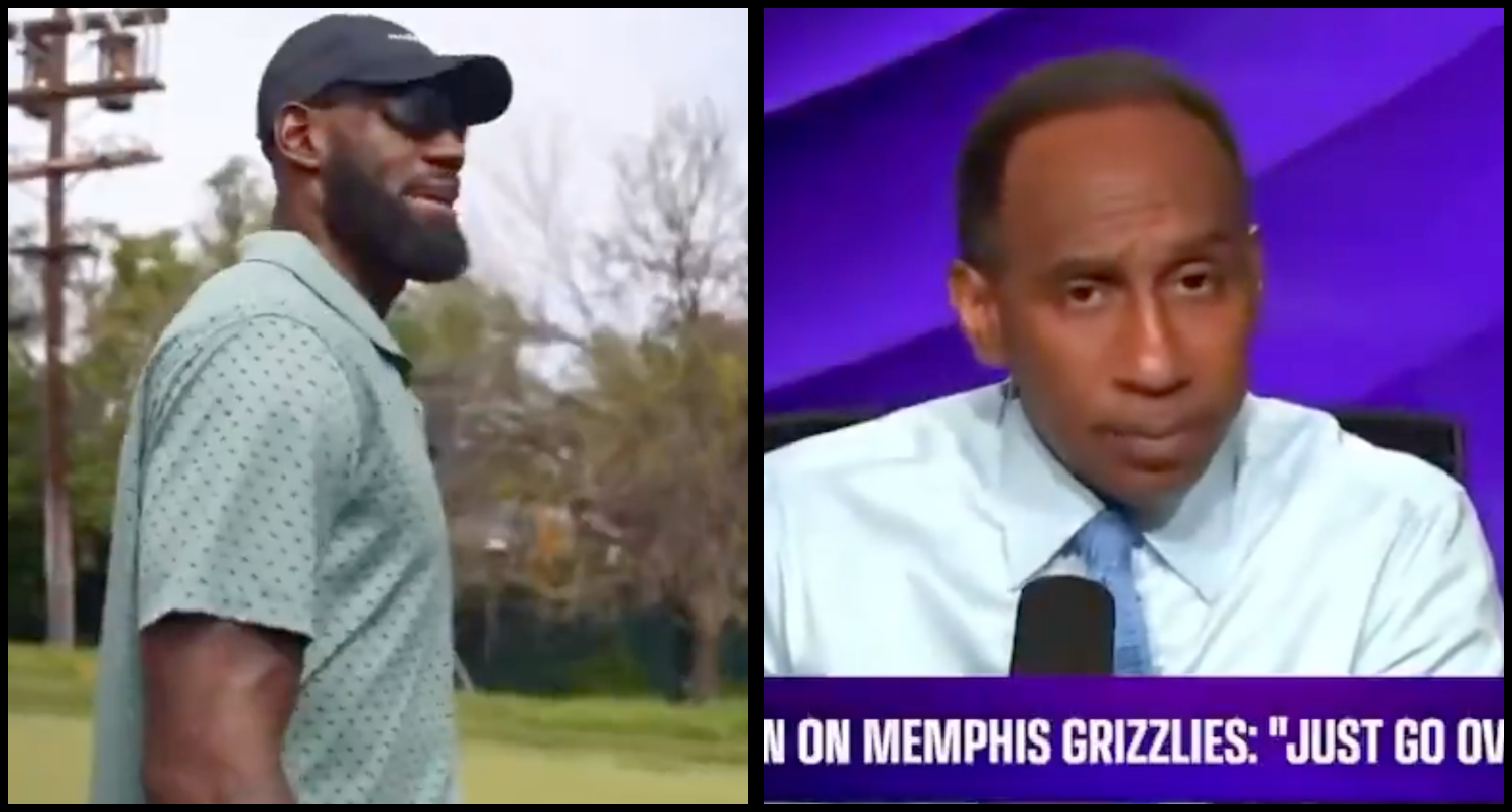 Stephen A Smith bizarrely slams LeBron James for Memphis joke