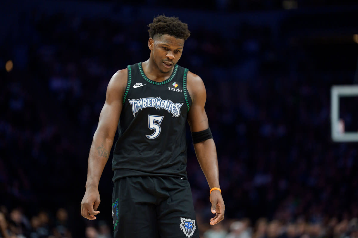 Minnesota Timberwolves guard Anthony Edwards (5)© Matt Blewett-Imagn Images