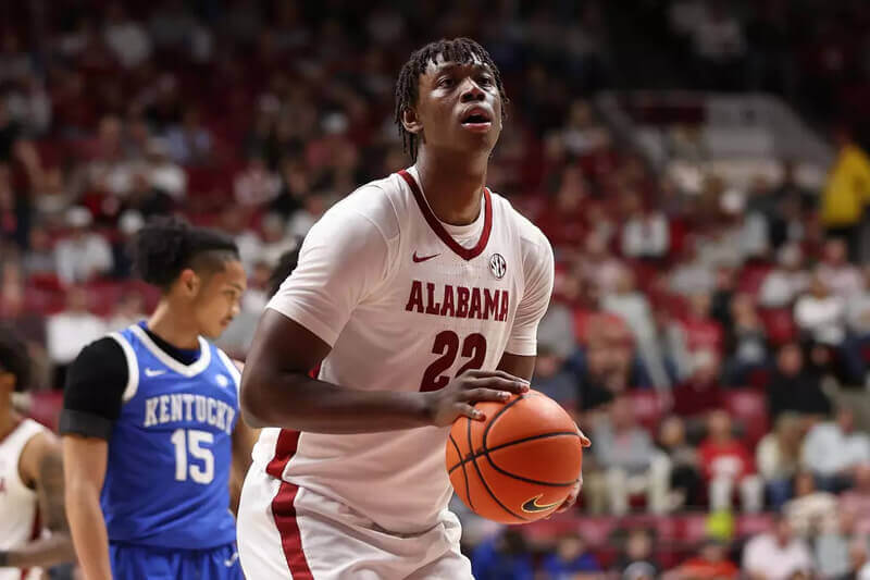 Alabama transfer Aiden Sherrell.
