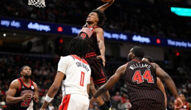 Bulls end 7-game skid in first game since front-office shake-up, pounding NBA-worst Wizards 129-98