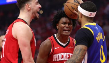 With Durant Sidelined, Focus On Rockets Young Core