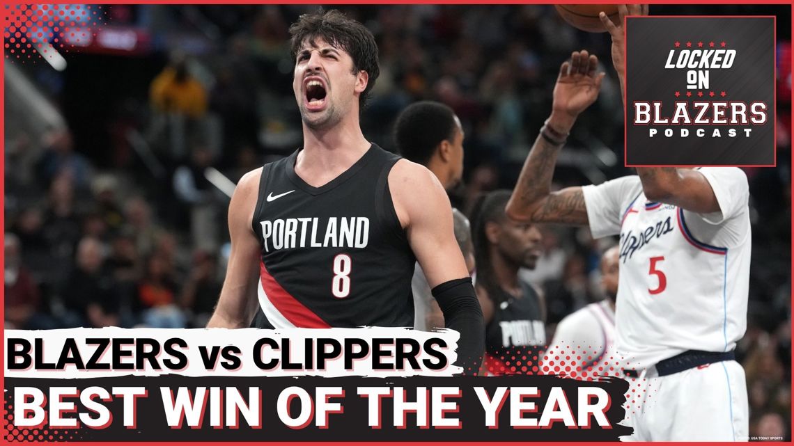 Trail Blazers Dominate the Clippers: BEST WIN of the Season, Race for 8th is On