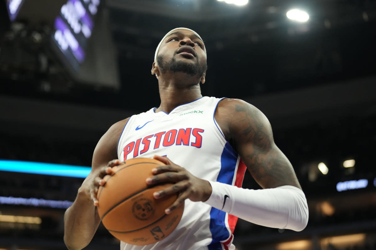 Detroit Pistons forward Paul Reed (7)Kelley L Cox-Imagn Images