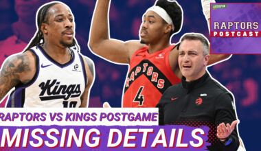 RAPTORS POSTCAST: Raps fall short on DETAILS and get dropped into Play-In by Kings