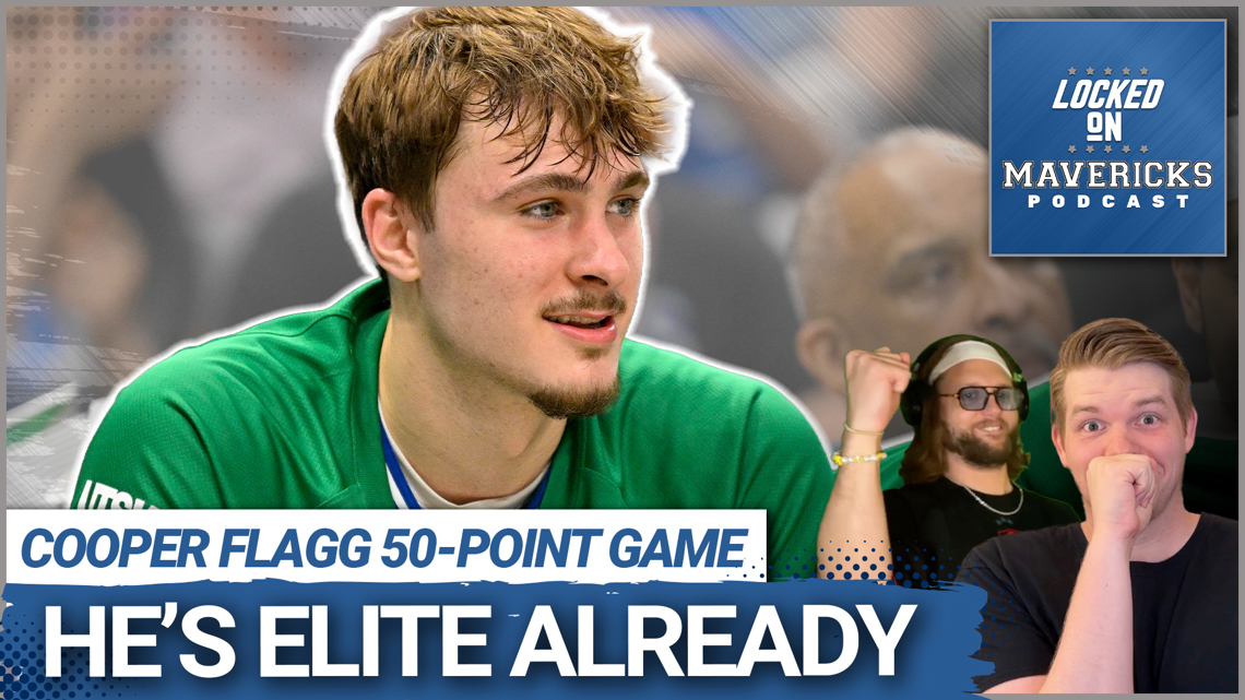 The Way Cooper Flagg DROPPED 50-POINTS Matters for the Dallas Mavericks