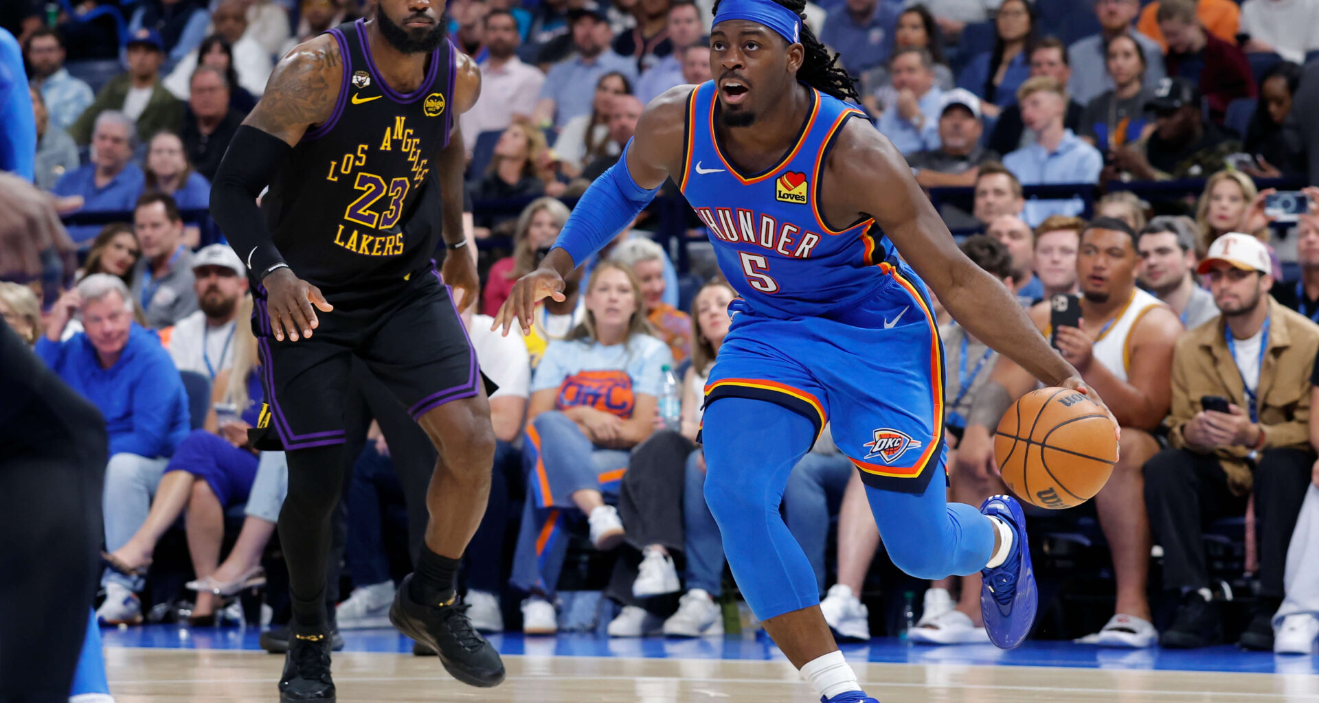 Thunder Favored to Win NBA Title as Lakers Drive Liability