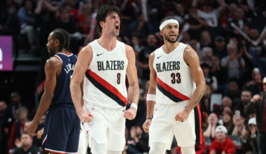 In 'First Playoff Game,' Trail Blazers Pass the Test