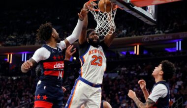 Mitchell Robinson touts his 'incredible' Knicks impact with free agency on horizon