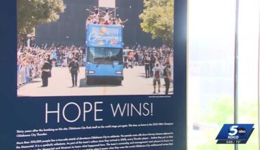 Oklahoma City reflects on bombing anniversary as Thunder begin playoff run