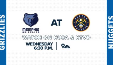 Nuggets vs. Grizzlies on 9NEWS: Denver looks for 10th straight win