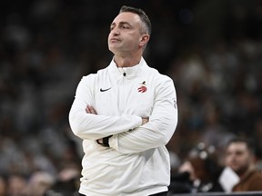 Raptors head coach Darko Rajakovic