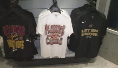Cleveland Cavaliers vs. Toronto Raptors 2026 NBA Playoffs: Checking out the new merchandise