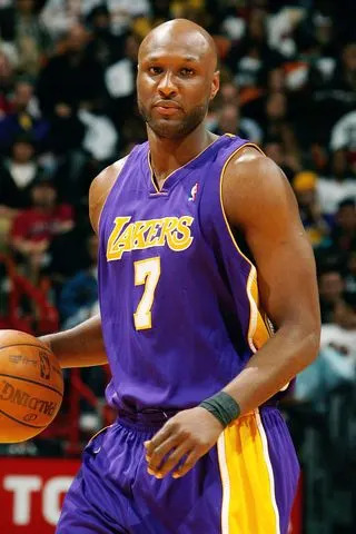 Lamar Odom #7 of the Los Angeles Lakers during the game on March 4, 2010 in Miami, Florida.Credit: Issac Baldizon/NBAE via Getty