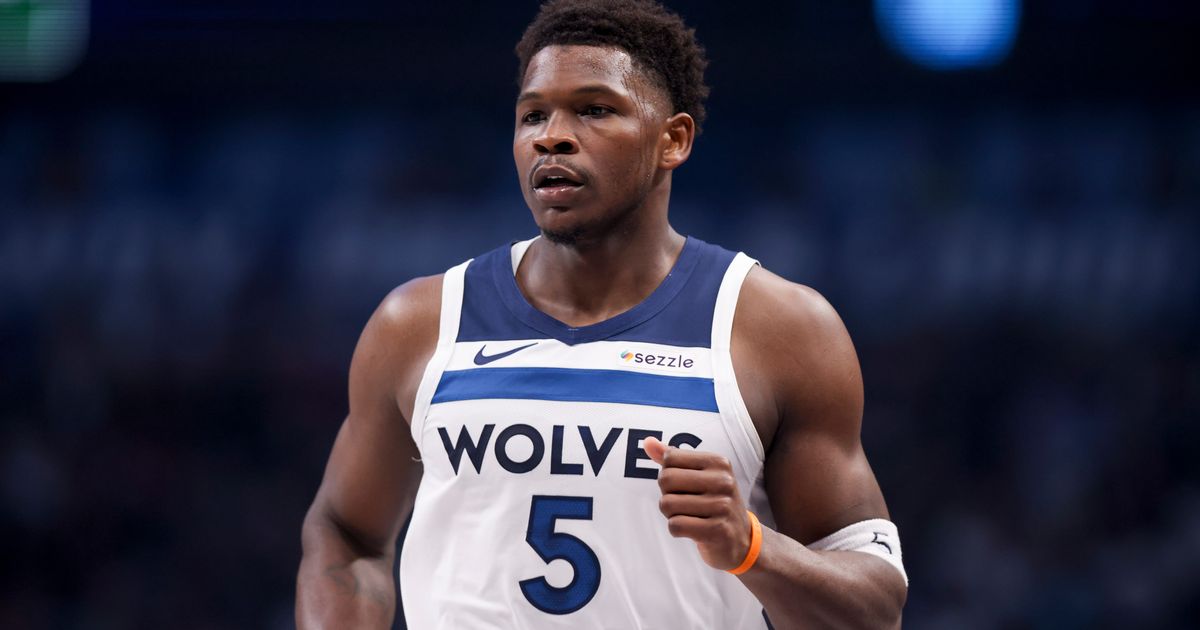 Anthony Edwards ineligible for NBA postseason awards after Timberwolves rule him out against Pistons :: WRAL.com