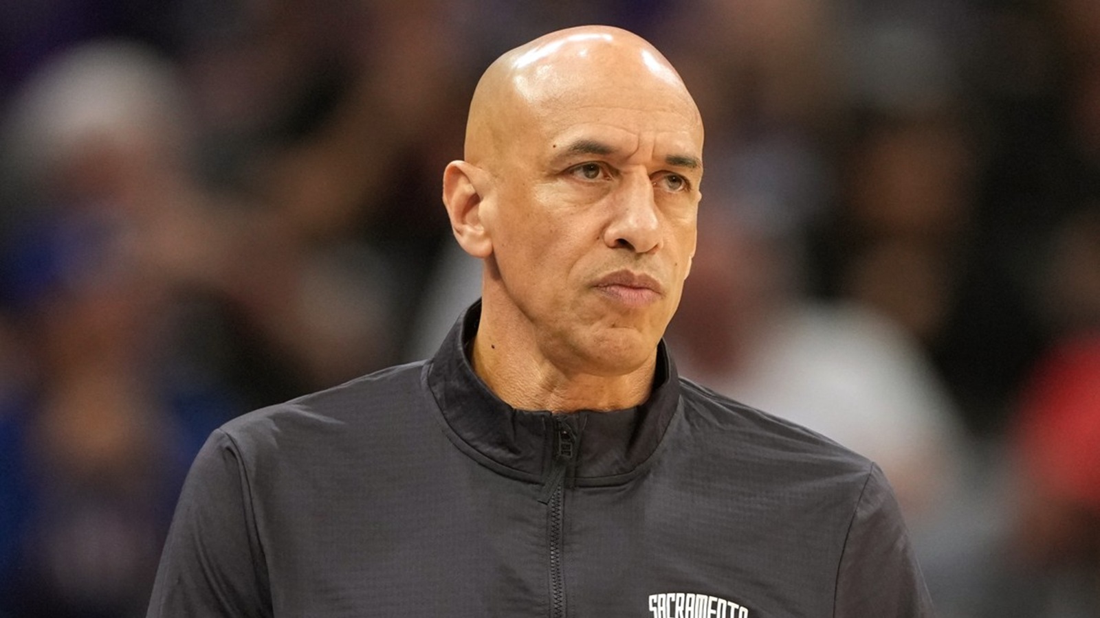 Doug Christie looking on