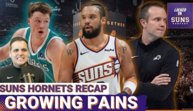 Devin Booker Struggles As The Phoenix Suns Endure Growing Pains In Loss To The Charlotte Hornets...