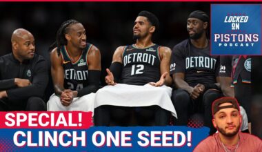 UNBELIEVABLE: The Detroit Pistons CLINCH 1st Seed In The Eastern Conference... Back Where They Belong!