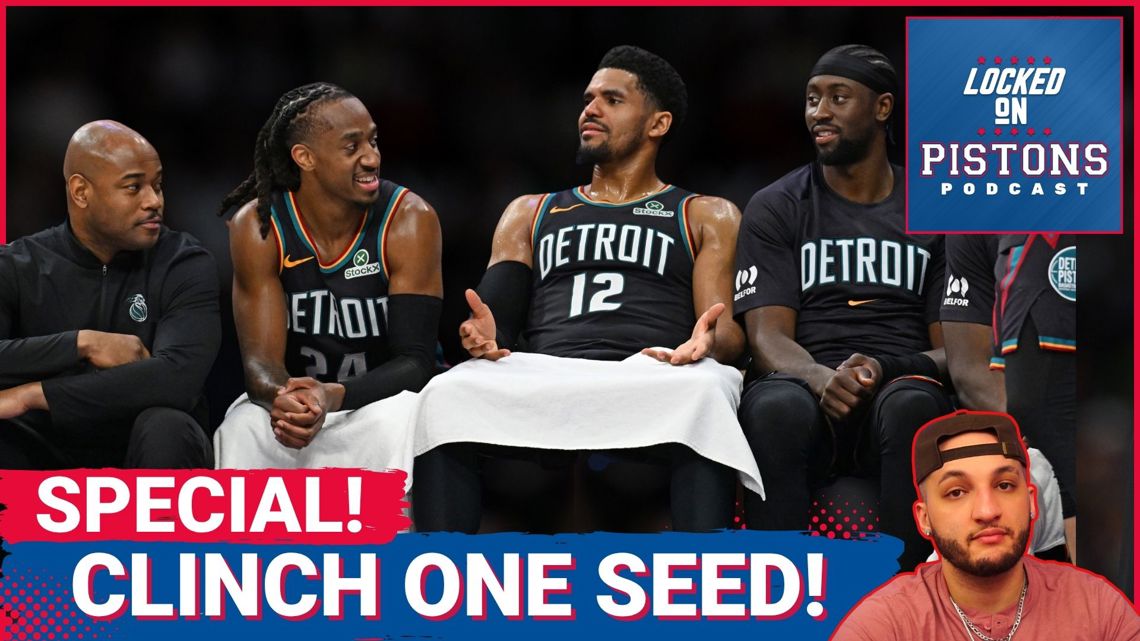 UNBELIEVABLE: The Detroit Pistons CLINCH 1st Seed In The Eastern Conference... Back Where They Belong!