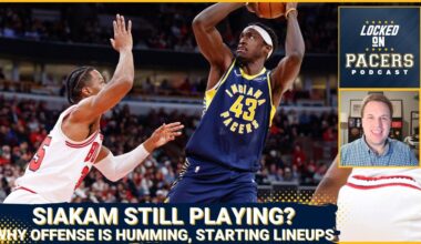 What to make of Pascal Siakam still playing this season for the Pacers + the red-hot offense of late