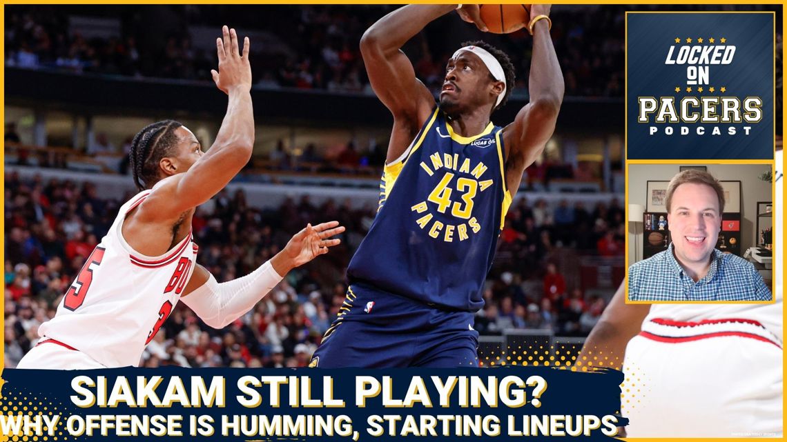 What to make of Pascal Siakam still playing this season for the Pacers + the red-hot offense of late