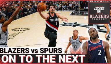 Trail Blazers Lose to Spurs Setting up Play-in Deciding Showdown with Clippers