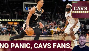 CAVS POSTCAST: The Cleveland Cavaliers CLINCH the 4th seed After 124-102 loss to the Atlanta Hawks