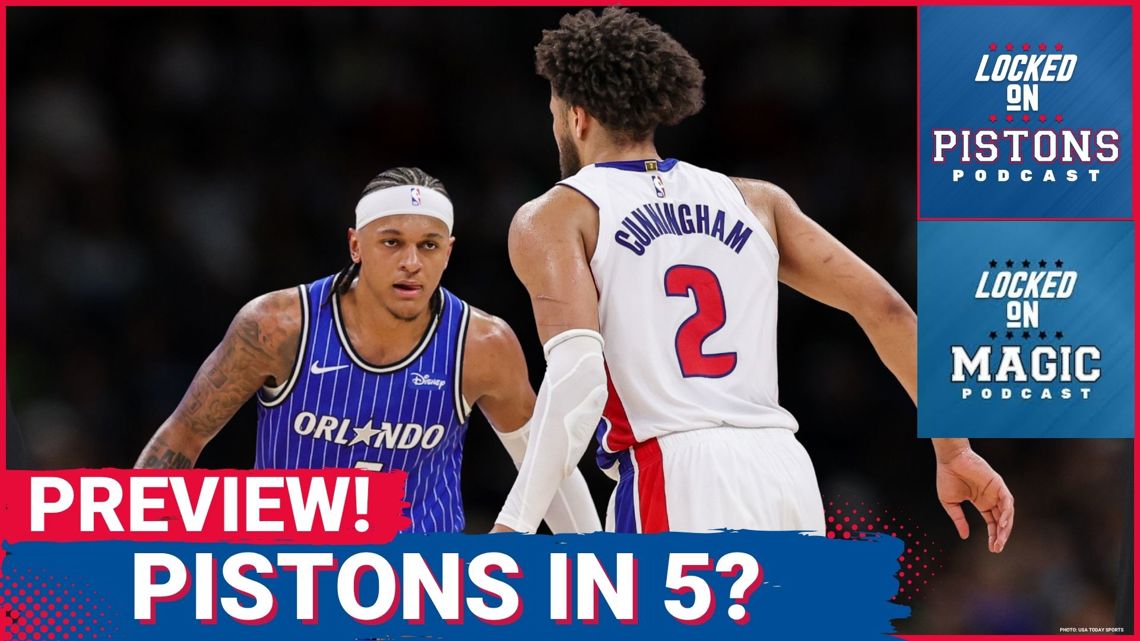 PREVIEW: Cade Cunningham, Detroit Pistons Look To Take Care of Paolo Banchero, Orlando Magic in First Round Series