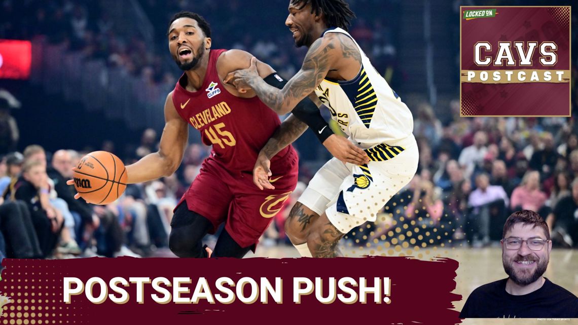 CAVS POSTCAST: Cleveland Cavaliers SWEEP Indiana Pacers as Donovan Mitchell and James Harden DOMINATE