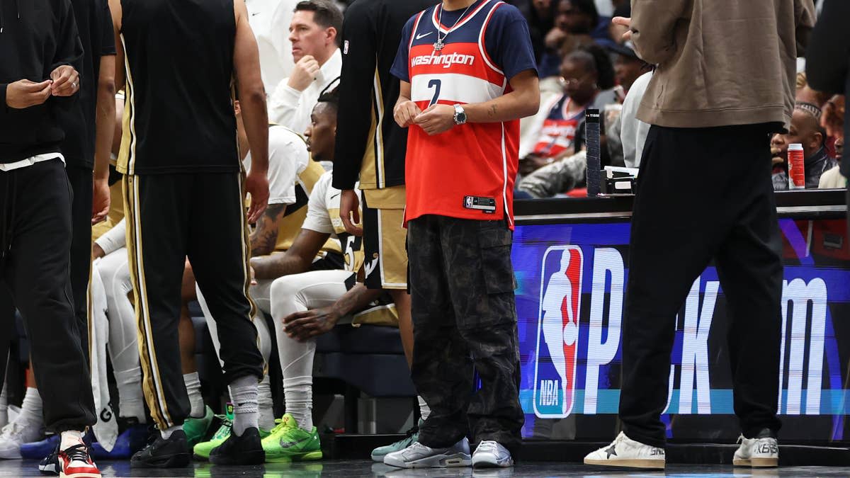 Trae Young cheers Washington Wizards teammate from the sidelineDaniel Kucin Jr&period;-Imagn Images