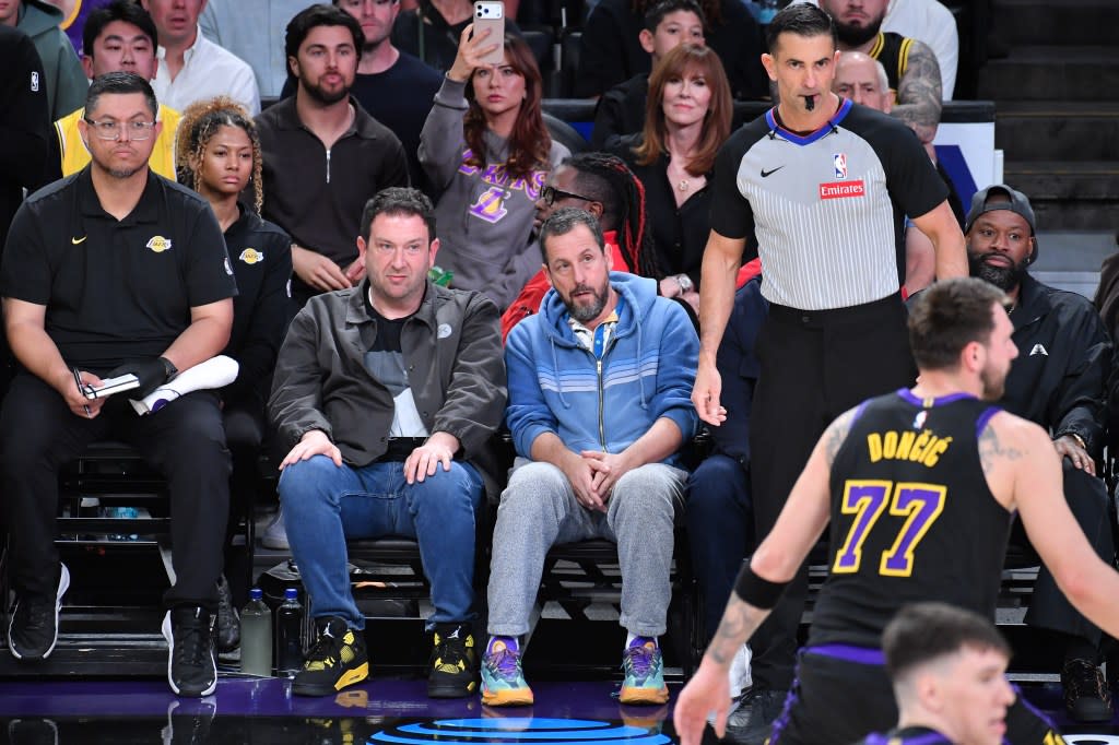 If you’re lucky enough to get that email, you’ll have the opportunity to watch LeBron alongside celebs like Adam Sandler. Getty Images