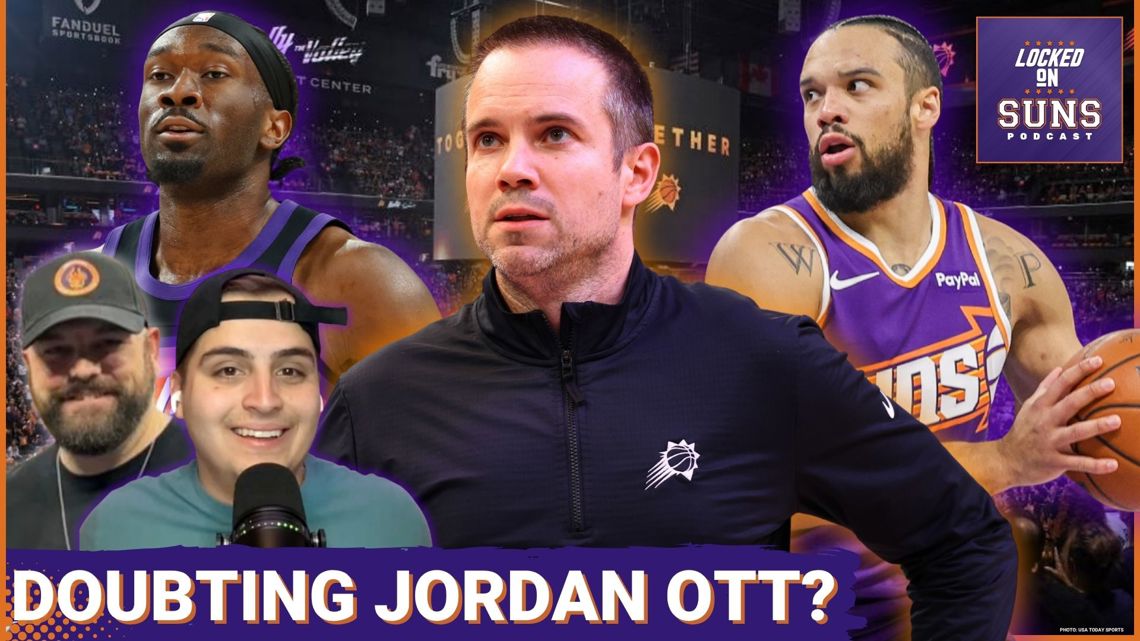 Why Jordan Ott Must Move Off Of The Suns "Small Ball" Lineup! Plus, A Mark Williams Injury Update!